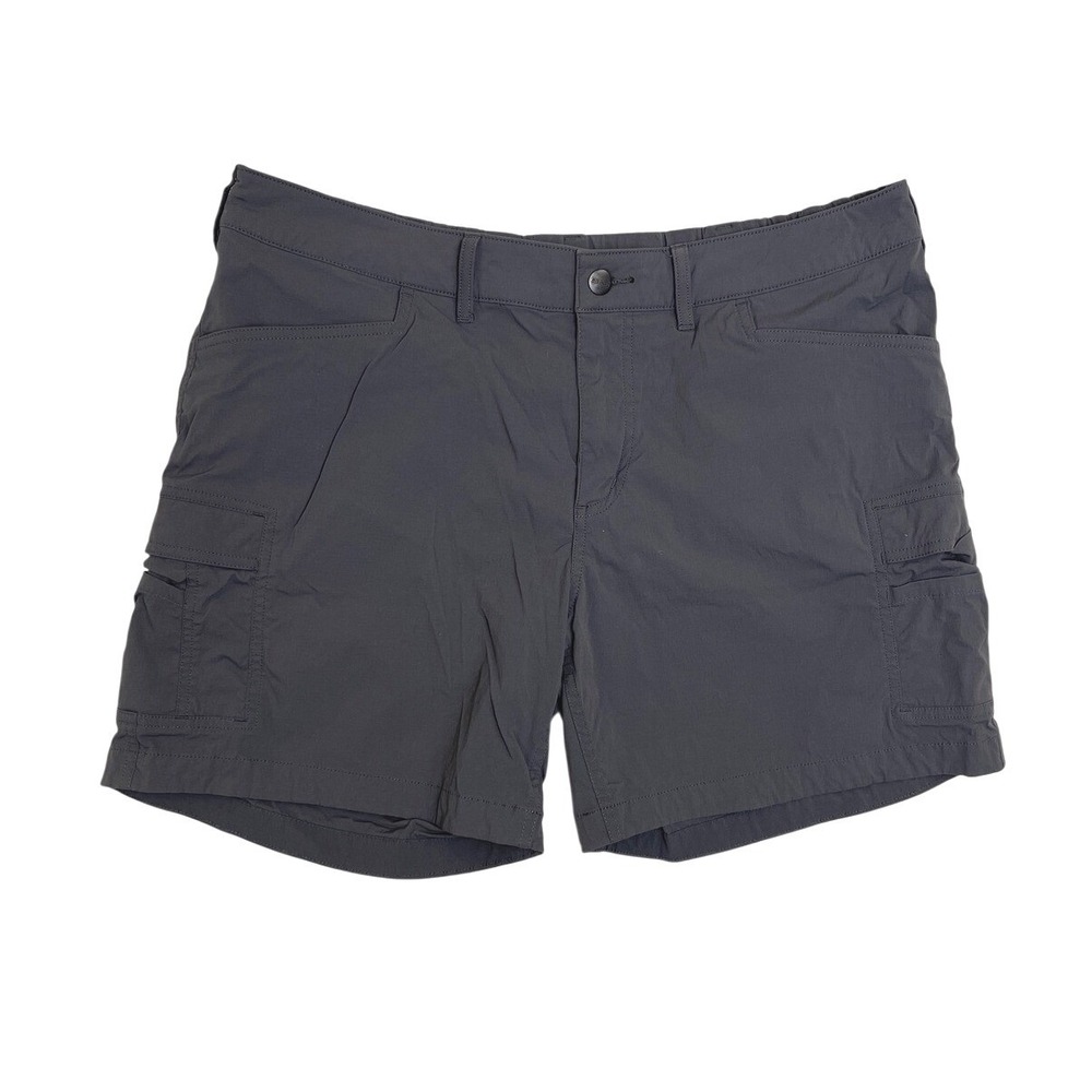 Carhartt Force Womens Grey Cargo Shorts‎ Straight Fit Ripstop Size 18 103606